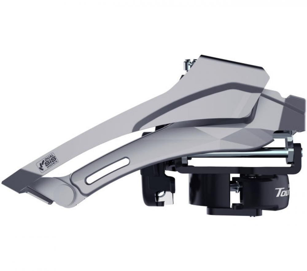 SHIMANO Umwerfer TOURNEY FD-TY606 2-fach Dual-Pull - zuverlässige Schaltperformance für Einsteiger