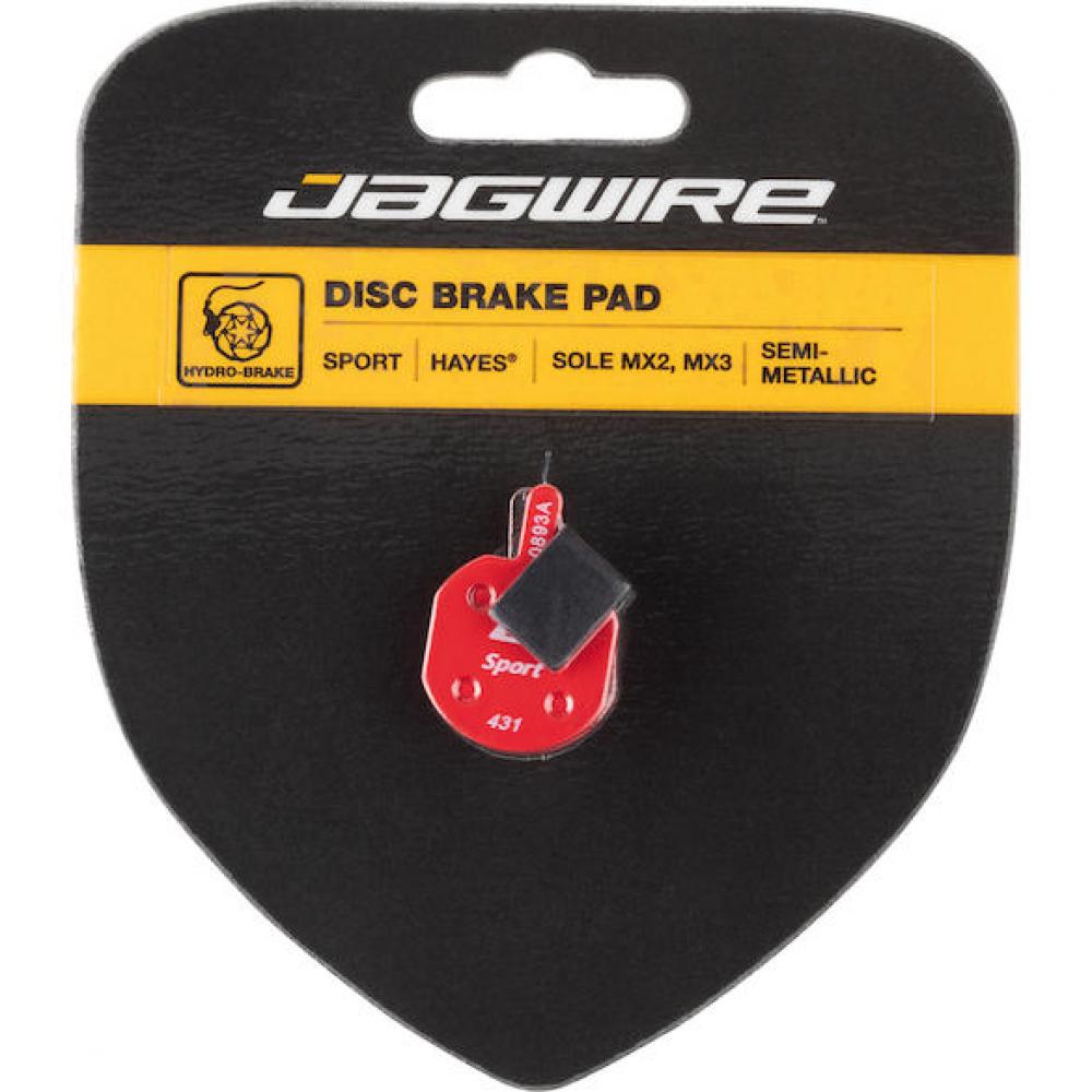 Jagwire Disc Bremsbeläge Sport Semi-Metallic - Hervorragende Bremsleistung für Mountainbikes