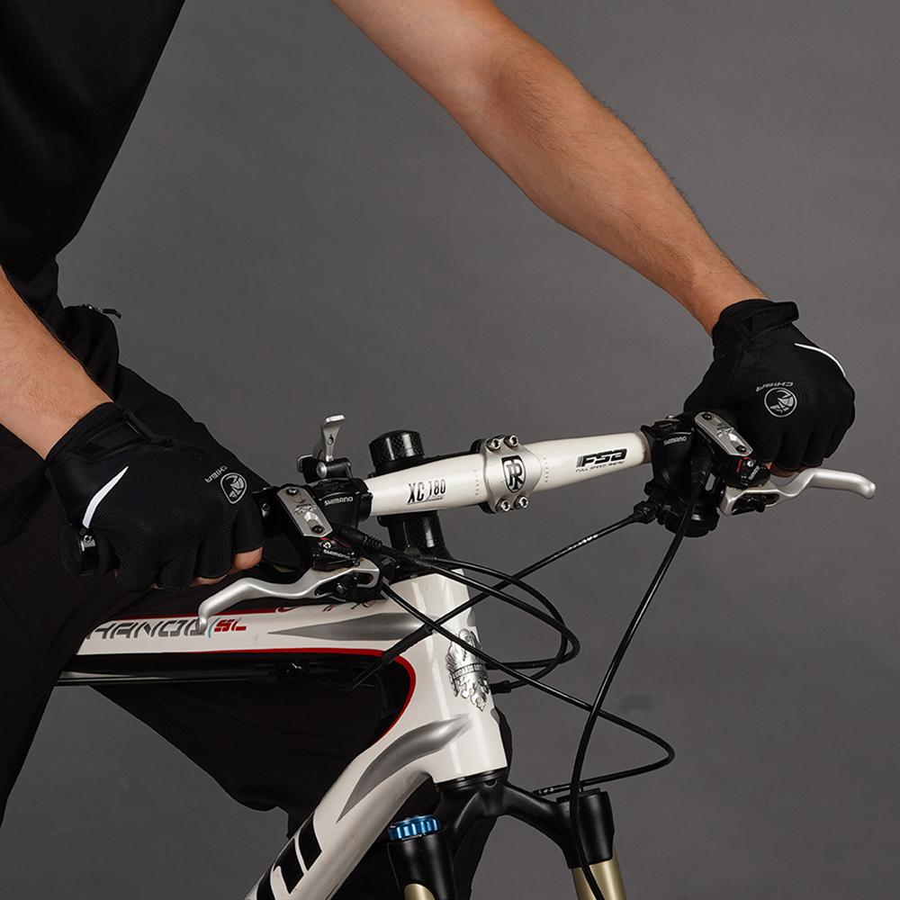 CHIBA Sport - Radhandschuh kurzfinger, schwarz, XL, atmungsaktiv