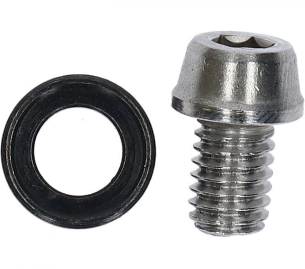 SHIMANO KABEL-BEFESTIGUNGSSCHRAUBE MIT GEGENPLATTE BR-R8010-R - Ersatzteil, ca. 6 g