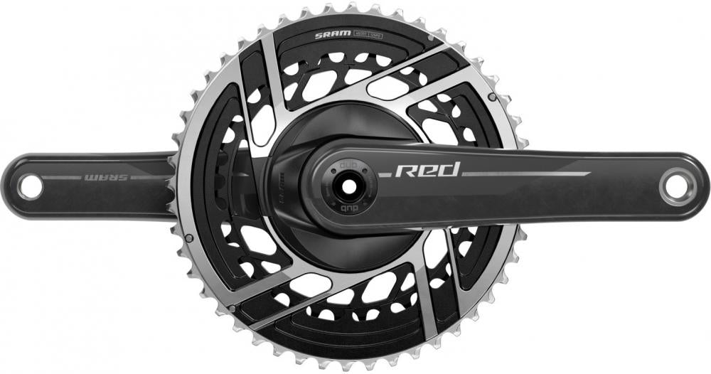 SRAM RED E1 Kurbelgarnitur 172,5 mm 50-37T - ultraleichte Highend-Rennradkurbel