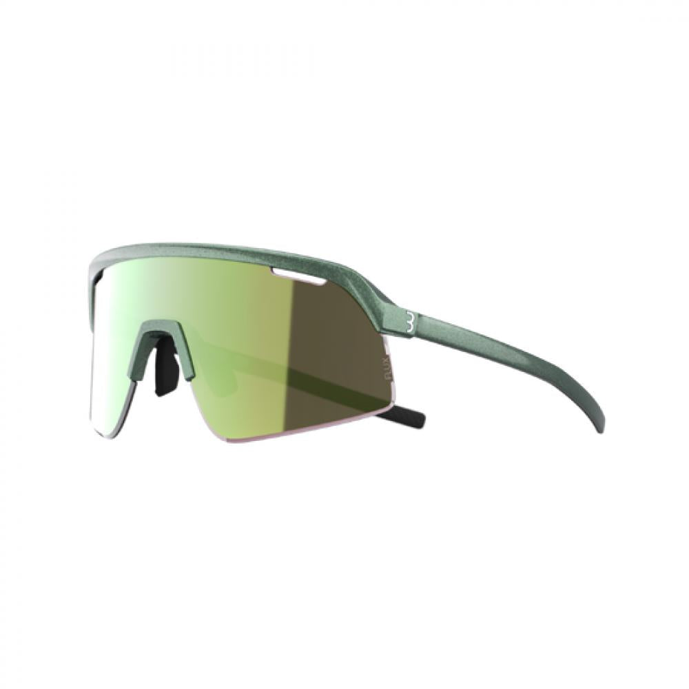 BBB Cycling Sportbrille Valor FLUX green metallisch Einheitsgröße green - maximaler Schutz und klare Sicht