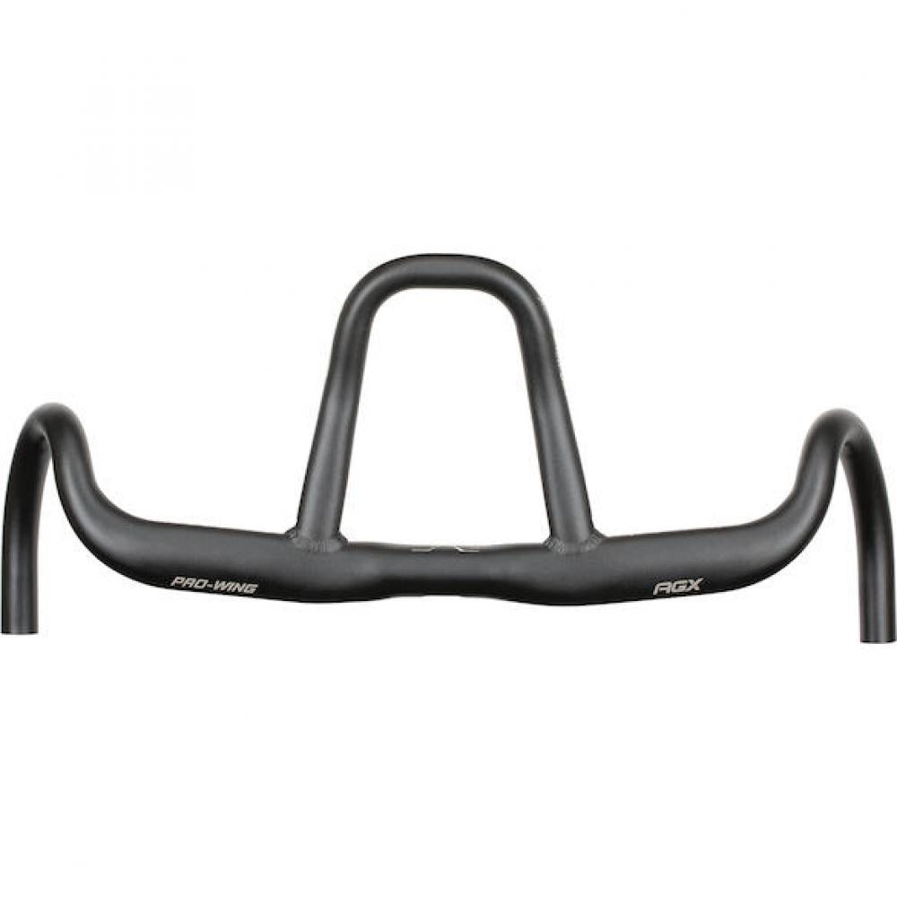 FSA Lenker Pro-Wing AGX 31,8 x 440 mm Schwarz - Gravel- und Bikepacking-Lenker mit U-Shape