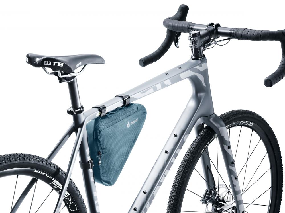 Triangle Bag 1.7 Rahmentasche Blau - Schlanke Fahrradtasche für Werkzeuge & Erste-Hilfe