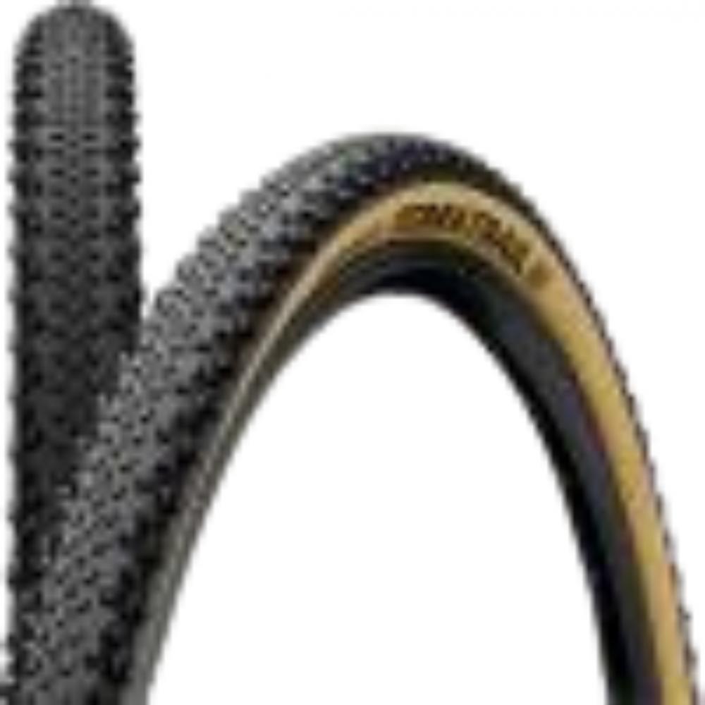 Continental Terra Trail Fahrradreifen schwarz/creme mit Stollenprofil faltbar.