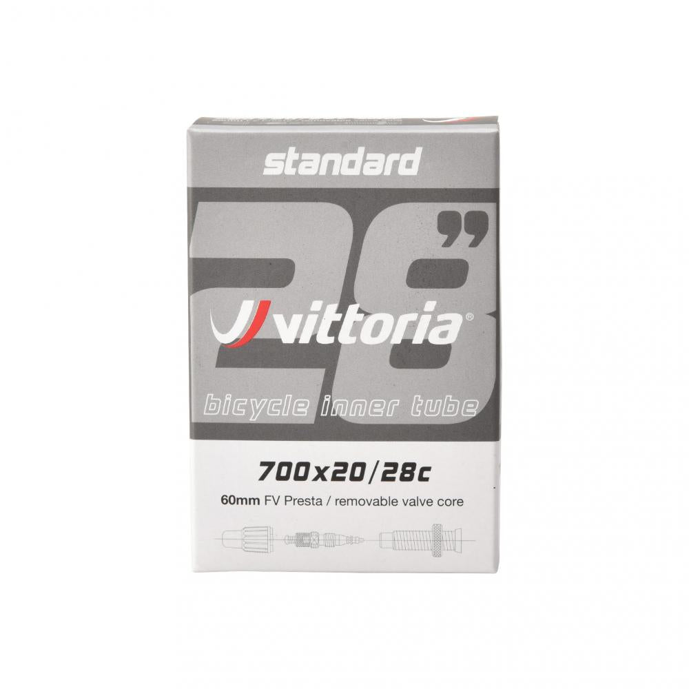 Vittoria Schlauch Standard 700x20/28c SV 60mm - zuverlässiger Rennradschlauch