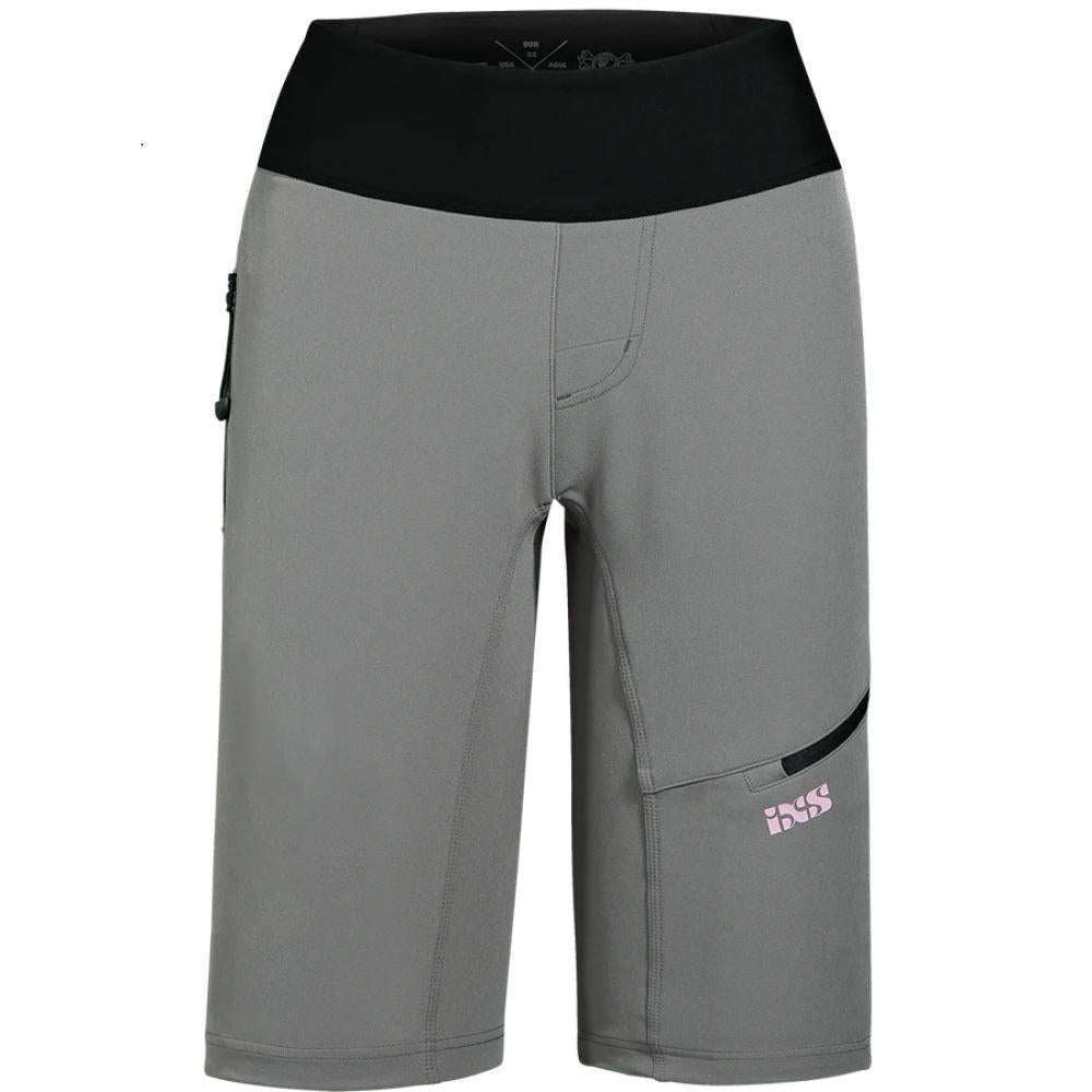 IXS Sports Division iXS Carve Hip-Hugger Women Shorts 36 graphite - maximaler Tragekomfort auf dem Trail