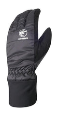 Chiba Classic Winter Vollfingerhandschuh Schwarz Gr. S - unisex, winddicht, Thinsulate-Futter, Klettverschluss & Touchfunktion