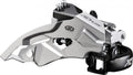 SHIMANO ALTUS FD-M370 3-fach Umwerfer (MTB/Trekking) Dual-Pull. Präzise Frontschalt-Performance, silber/schwarz.