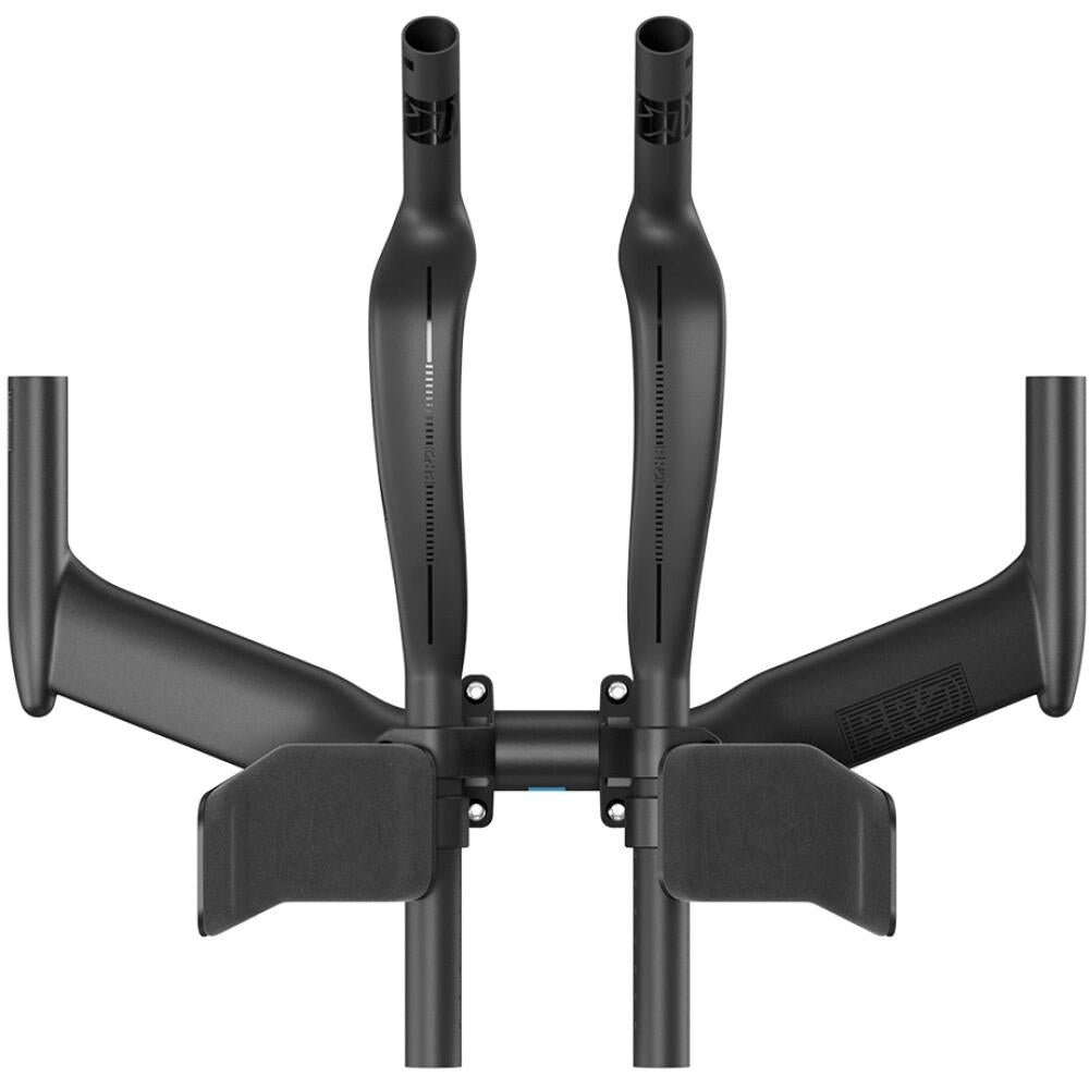 PRO Ausleger Ergo Bend 45, Carbon, 45 Schwarz - ergonomischer Aero-Lenkeraufsatz