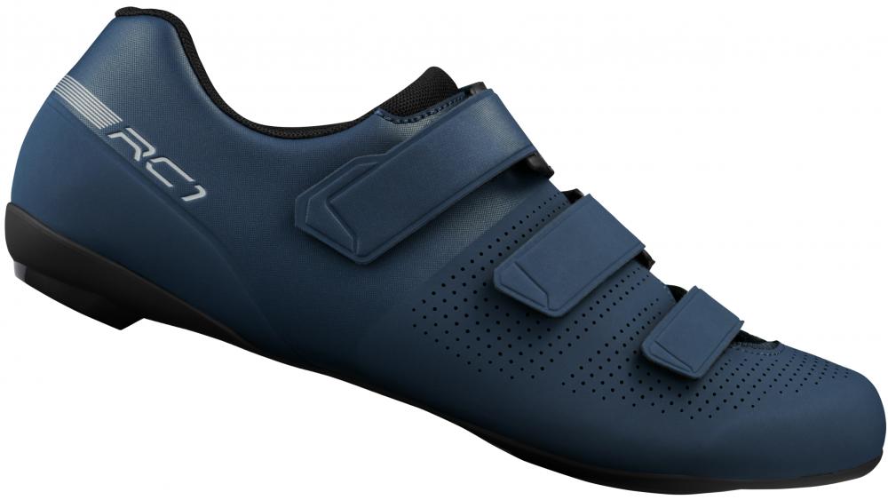 SHIMANO Fahrradschuhe RC102 Herren/Damen Road SPD-SL Größe 48 Fahrradschuhe Blau
