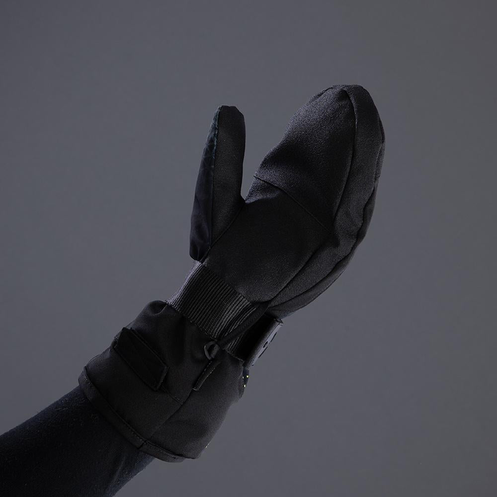CHIBA Board Mitten - wasserdichte Primaloft Snowboard-Handschuhe, Größe 8, dk. grau/n