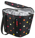 KLICKfix Thermo-Tasche für Lenkerkorb dots 34x26x25 cm