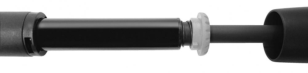 SKS Twinjex Alu Base-Line Fahrradpumpe - 10 bar, Multi Valve für alle Ventilarten, ergonomischer Griff, leichtes Aluminium, 252 mm Länge, ideal für unterwegs