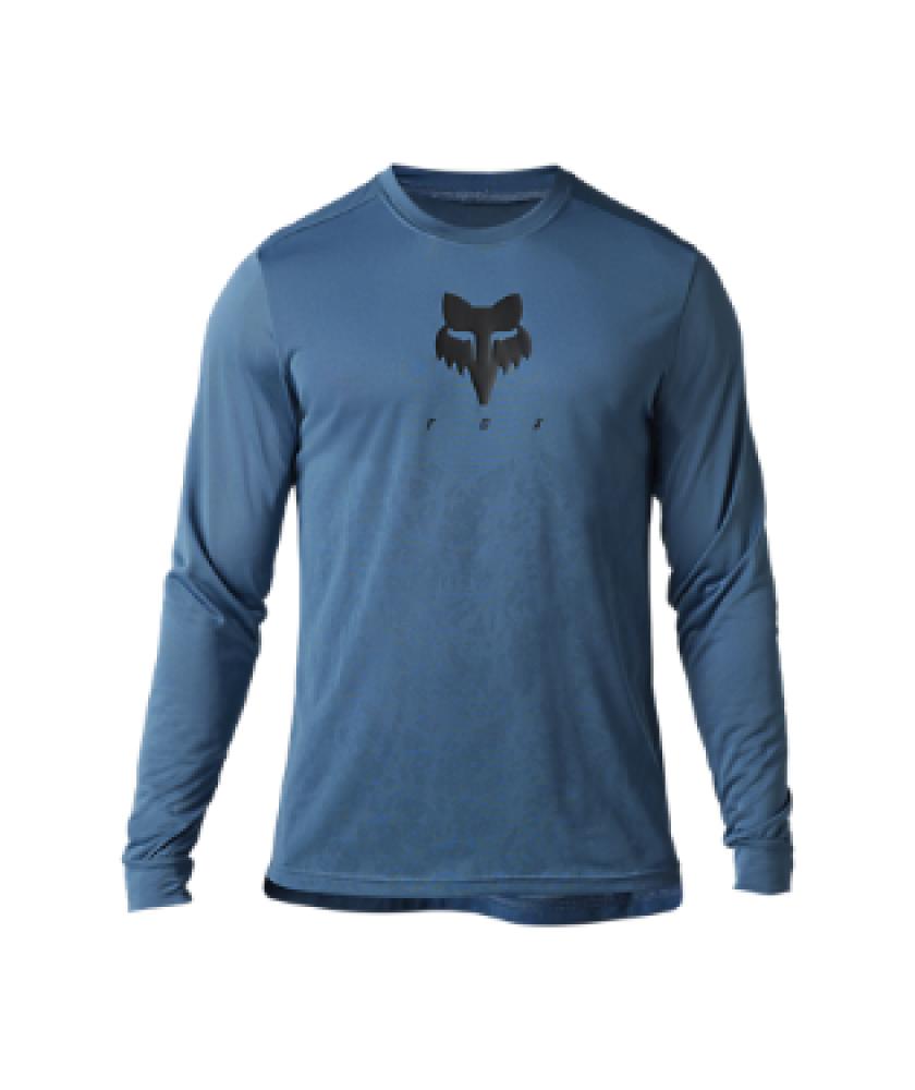 FOX Jerseys RANGER TRU DRI LS JERSEY Dark Slate Größe L