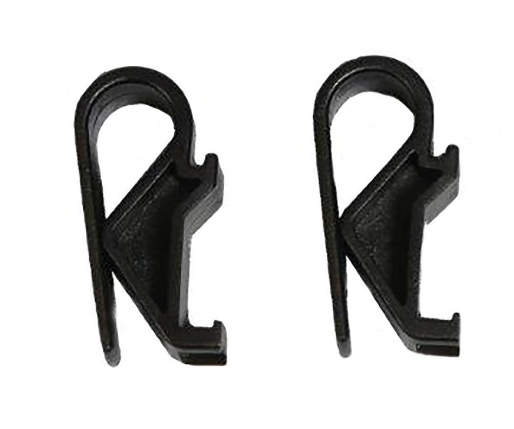 Basil Ersatzhaken Hook On-System Sports für Gepäckträger bis Ø 16 mm - Kompatibel mit Basil Fahrradtaschen - Befestigungsadapter