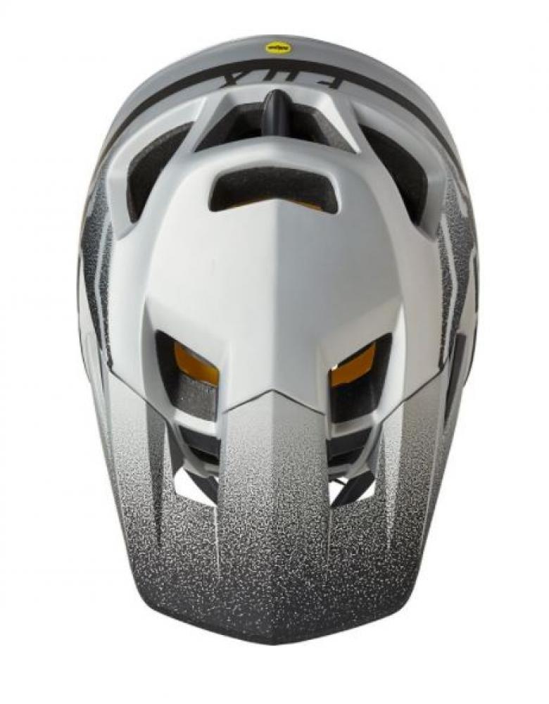 FOX Helm PROFRAME VAPOR CE Full Face Schutz Helm silver black M