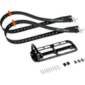 FixPlus Cargo Cage S Set S Schwarz/orange - kompakte Bikepacking-Gepäckhalterung