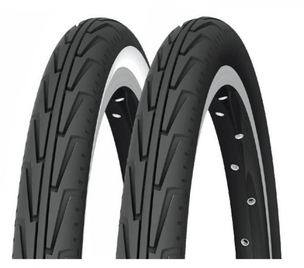 Michelin Reifen City\'J Access Line 14x1.45\" 37-340 schwarz/weiß Draht