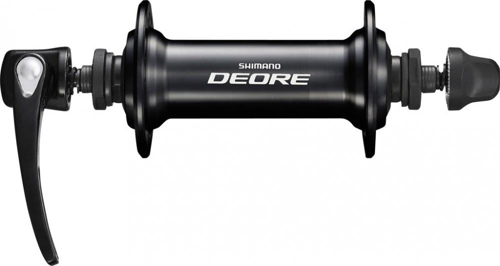 SHIMANO Vorderradnabe DEORE HB-T610 Vorderradnabe - 32 Loch, Schwarz
