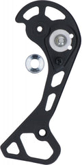 SHIMANO Kettenleitblech RD-M8050 GS-Type Ersatzteil, schwarzes Bauteil für Fahrrad-Schaltwerke, Gewicht ca. 29g.