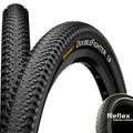 Continental Double Fighter III Draht 24x2.0 (50-507) schwarz-reflex - vielseitiger Trekkingreifen