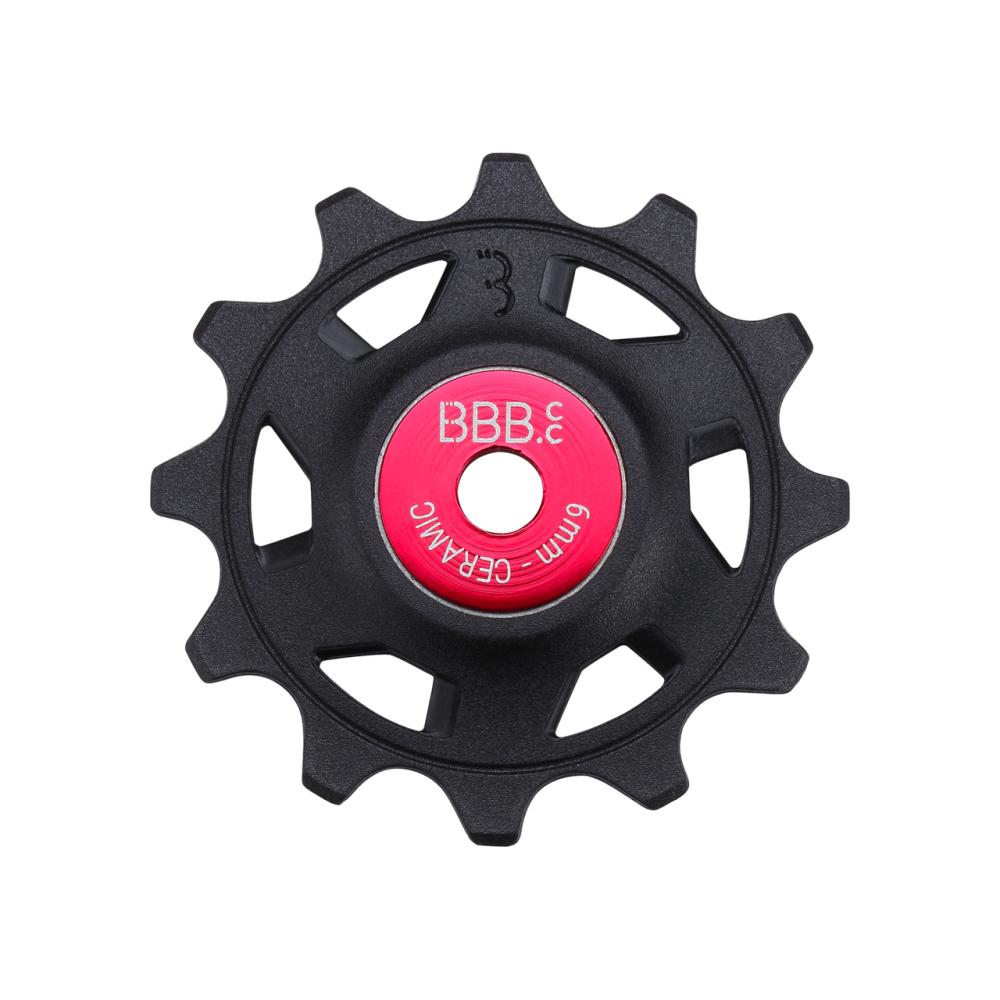 BBB Cycling Schaltungsrädchen RollerBoys 12T-14Z Ceramic 12T-14T schwarz - leichgängige, präzise Schaltperformance