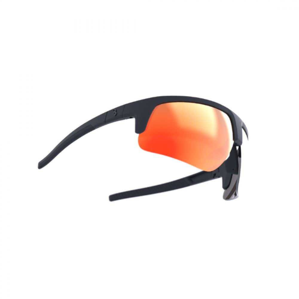 BBB Cycling Sportbrille Comet MLC orange/red matt Einheitsgröße - maximaler Schutz und klare Sicht