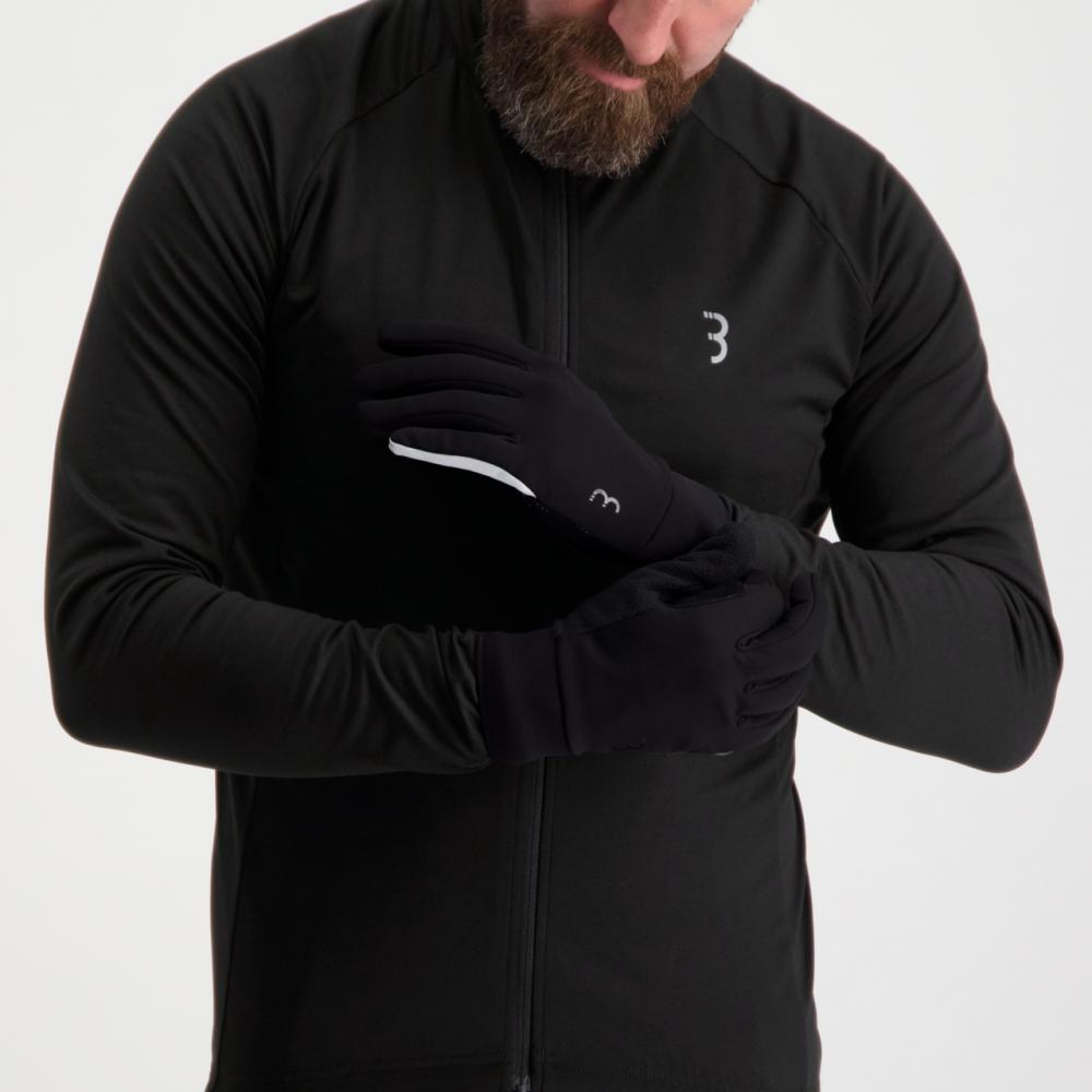 BBB Cycling BBB winterhandschuhe ControlZone XXXL schwarz - warmer Softshell-Windschutz für den Winter