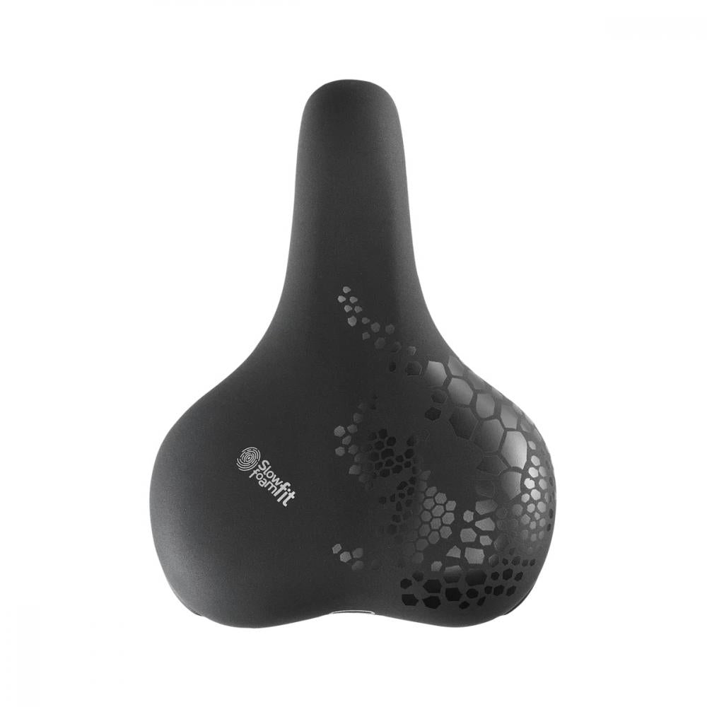 Selle Royal Freeway Fit Moderate Unisex City-Fahrradsattel, schwarz, ergonomisch, mit Slow Foam Fit.