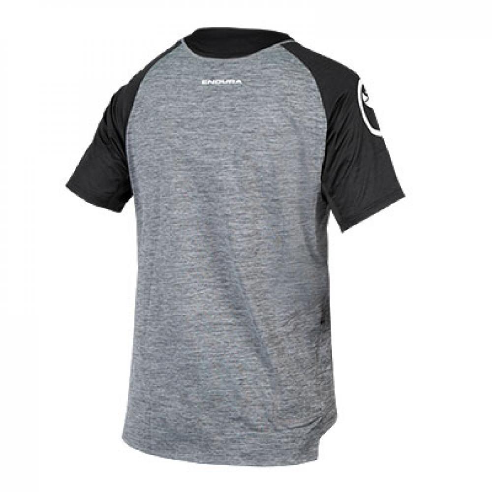 Endura SingleTrack Kurzarmtrikot Zinn-Grau Größe XXL