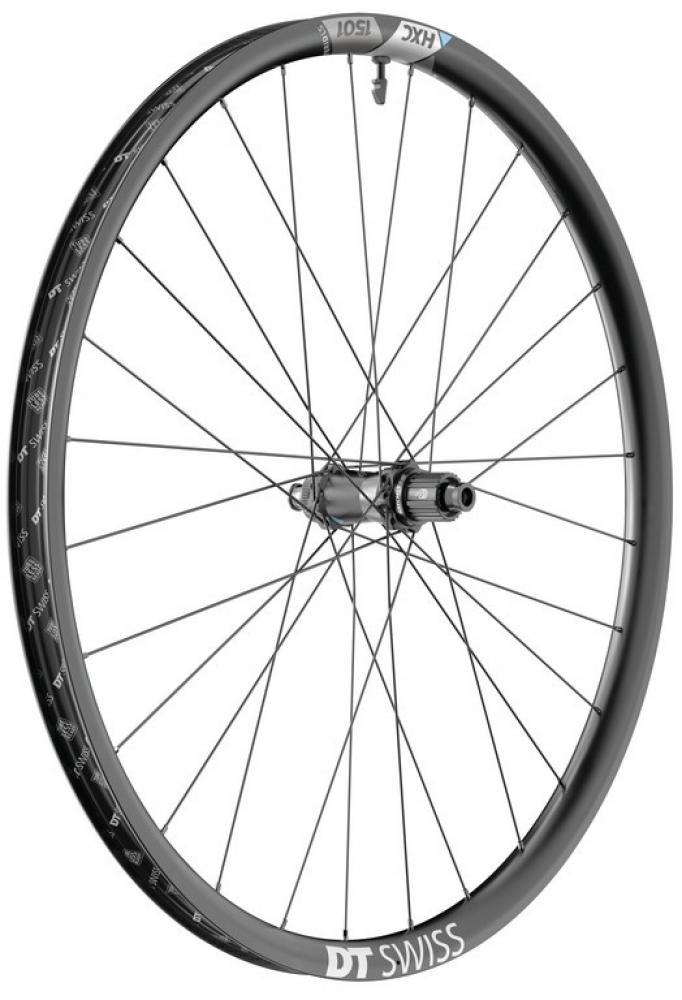 DT Swiss Laufrad HXC 1501 SPLINE ONE 584 x 35 mm Schwarz - leichtes Hybrid-eMTB-Carbonlaufrad