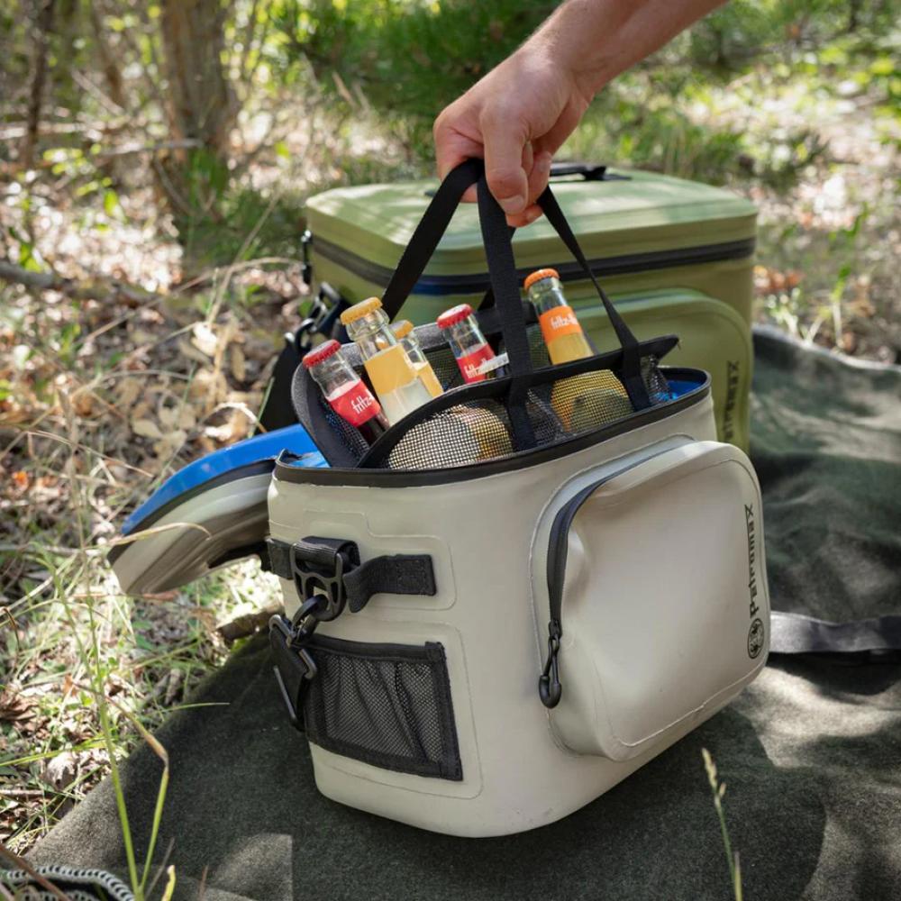 Petromax Netzeinsatz für Kühlrucksack 8 Liter - robuster Mesh-Einsatzkorb, schwarz