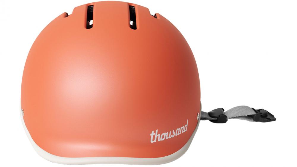 Thousand Heritage 2.0 Apricot Crush L Fahrradhelm 59-62 cm - Retro Design, Belüftung, Magnetverschluss, vegan Lederdetails, CPSC/EN1078 zertifiziert