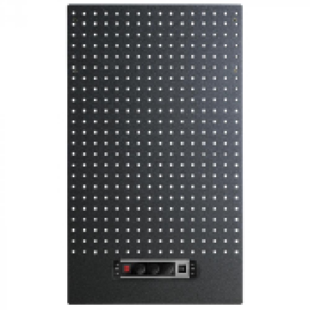 VAR Werkzeuglochwand MO-52230 mit Steckdose 1200 x 600 mm - flexible Organisation für die Werkstatt