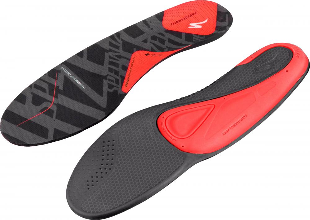 Specialized BG SL Footbed 36-37 RED - ergonomische Body Geometry Einlegesohle - BG FITTING