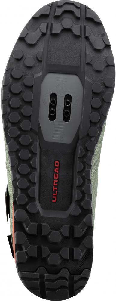 SHIMANO Fahrradschuhe GE500 MTB SPD Fahrradschuhe Größe 45, Grün