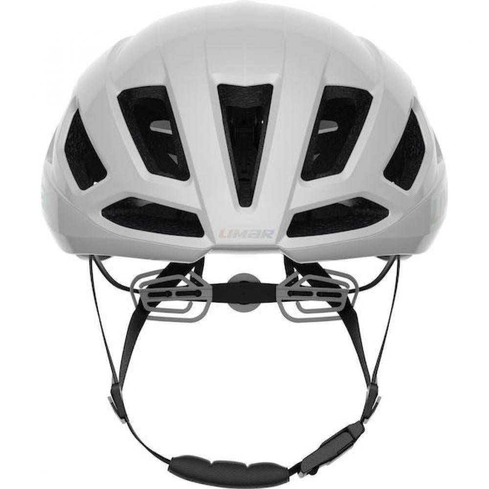 Limar Air Atlas Iridescent Matt White M Weiß - aerodynamischer Rennradhelm der aktuellen Generation