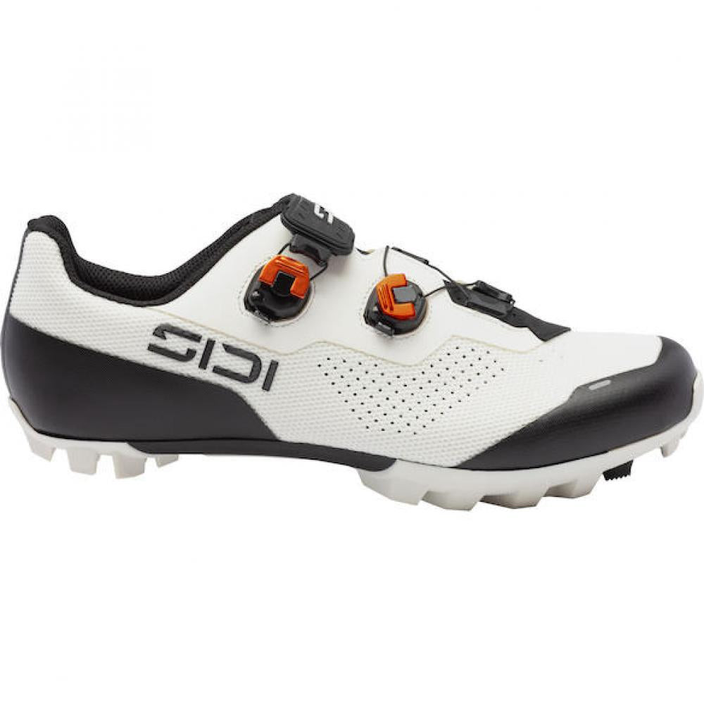 Sidi MTB DOMINATOR X ice white 41 Weiß - steifer MTB-Schuh mit präzisem Drehverschluss