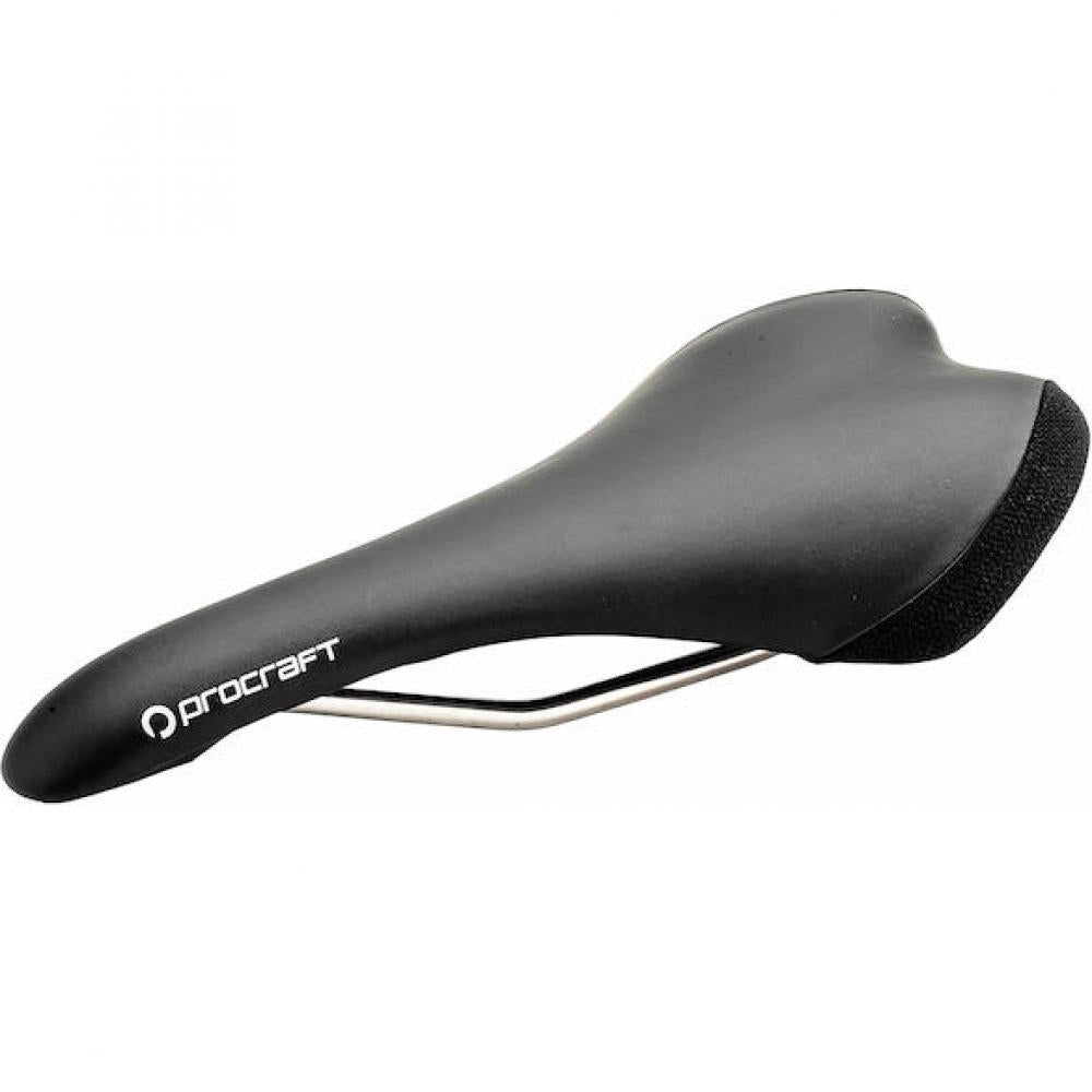 Procraft Sattel Race Titan Standard Schwarz - leichter Rennradsattel mit Titan-Gestell