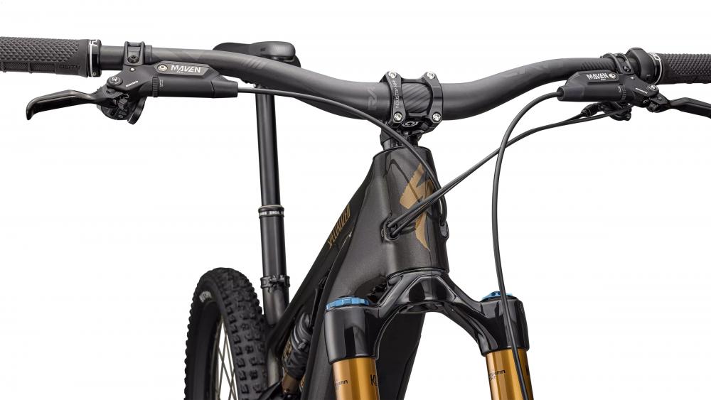 Specialized Levo Pro Carbon G4 E-MTB - Metall Obsidian/Burnt Gold Metallic - E-Mountain Bike