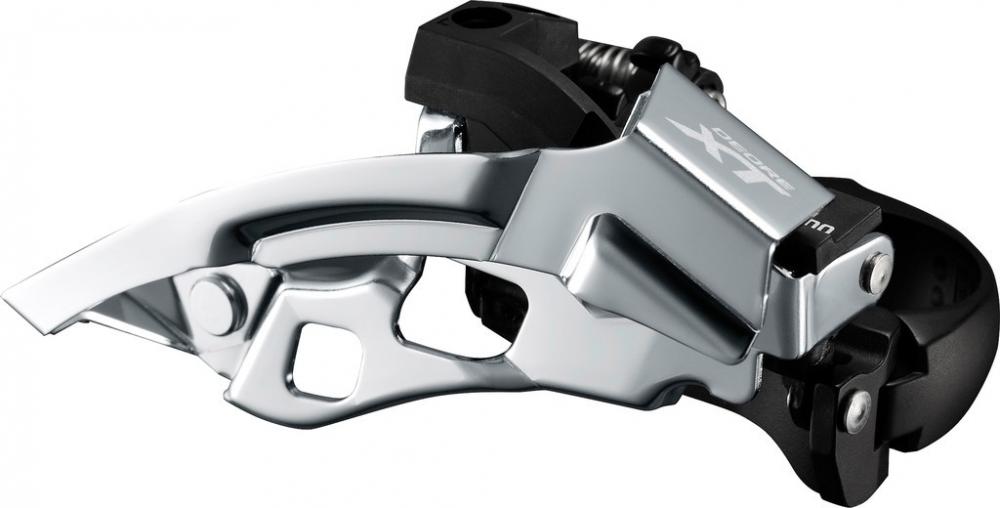 SHIMANO Deore XT FD-T8000 Umwerfer 3-fach Trekking Dual-Pull - präzises Schalten für Trekkingbikes