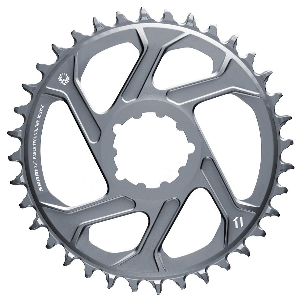 SRAM Kettenblatt X-Sync 2 Eagle 32T 6 mm grau - präziser Antrieb für dein MTB