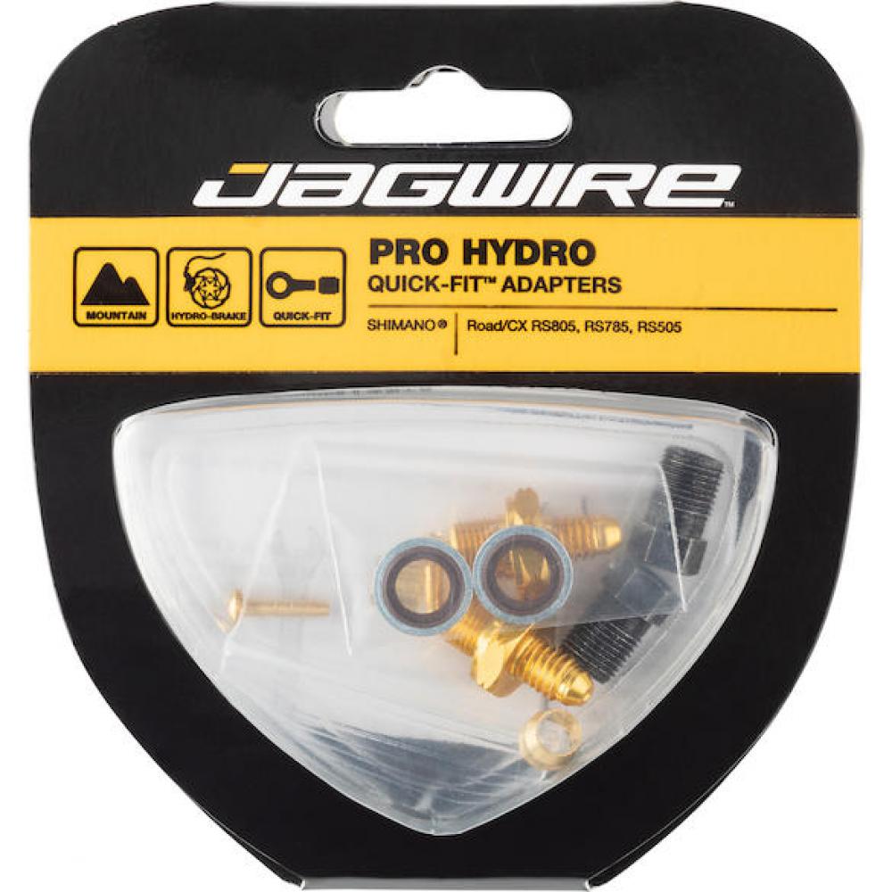 Jagwire Pro Quick-Fit Adapter Anschlussset für Shimano Hydraulische Bremsen