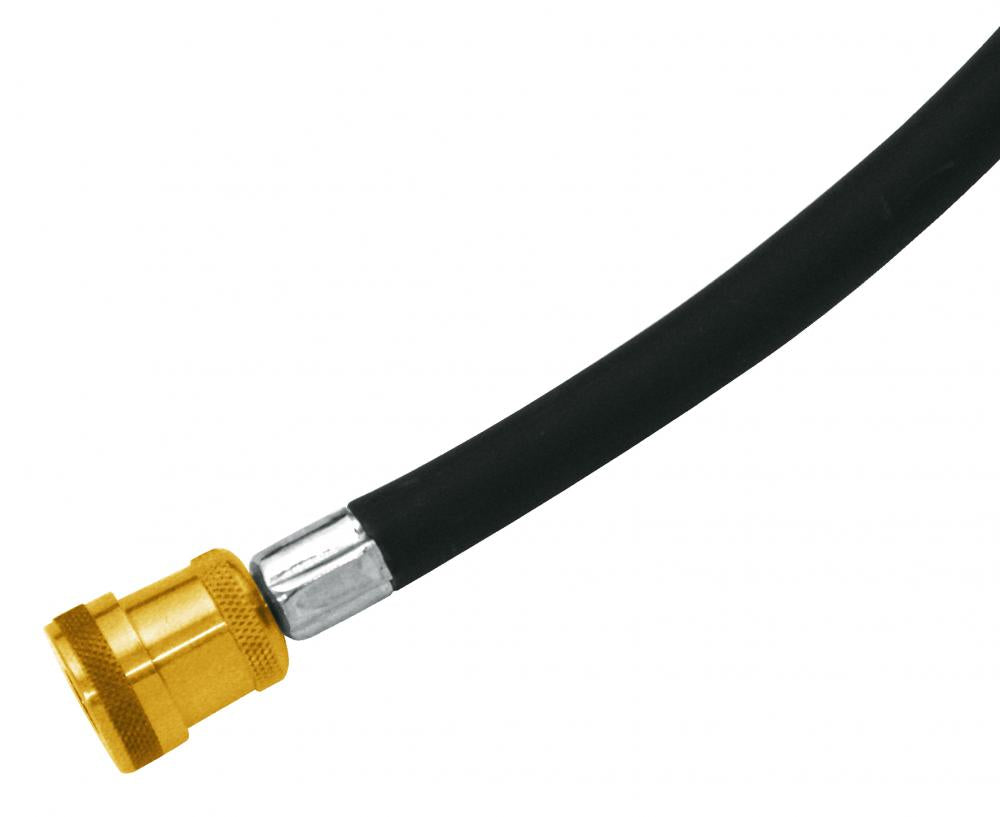 SKS Ersatzschlauch mit Messingstecknippel für Rennkompressor, 125 cm Länge, passend für DV/SV Ventile. Robuste Qualität für präzises Aufpumpen