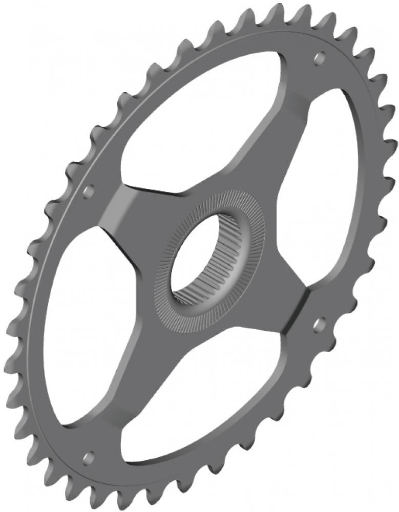 SHIMANO Kettenblatt SM-CRE50 44Z - zuverlässiger Antrieb für E-Bike-Systeme