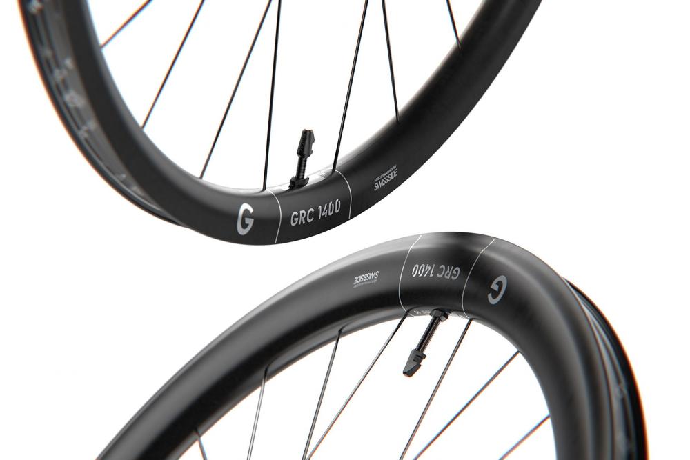 DT Swiss Laufrad GRC 1400 DICUT 29" 622 x 30 mm Schwarz - leichtes Carbon-Gravellaufrad