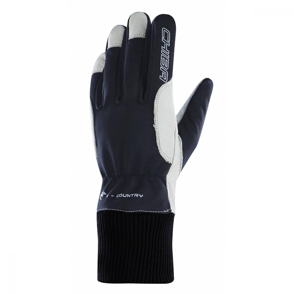 CHIBA Nordic Plus - Radhandschuhe, winddicht & atmungsaktiv, Größe 9, dk.grau/sc