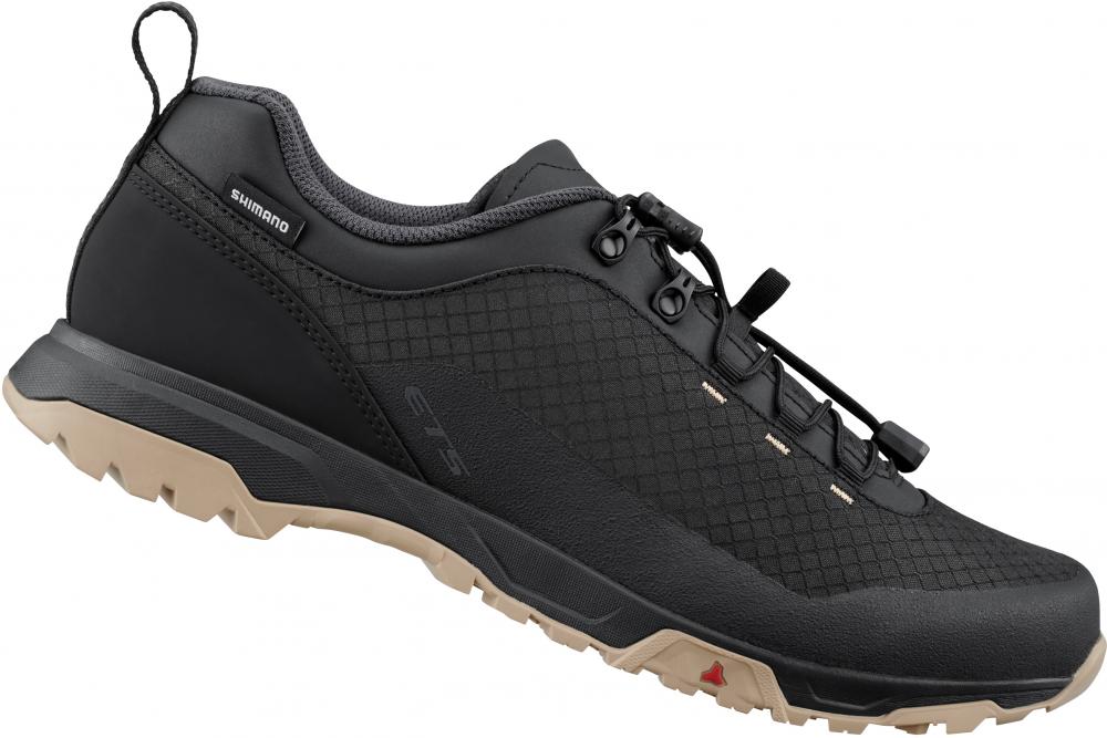 SHIMANO Fahrradschuhe ET501 MTB Flatpedal Größe 42 Schwarz