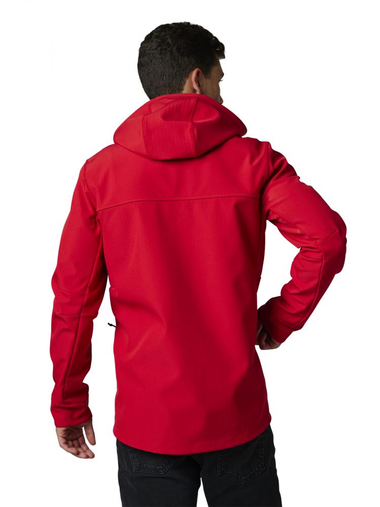 Fox wasserdichte Softshell-Pitjacke Flame Red Größe S